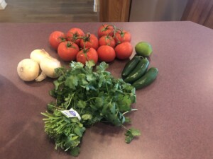 Ingredients for Fresh Roasted Salsa