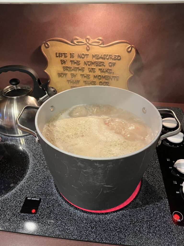 fiesta soup boiling
