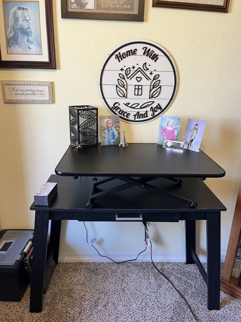 standing desk for a more productive year