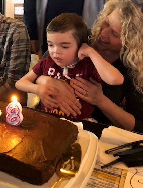 Granny Joy's Chocolate Cake for Kristie's birthday