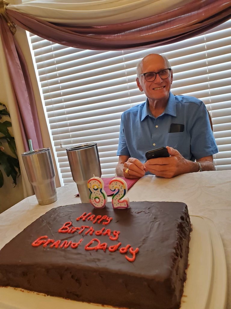 Granny Joy's Chocolate Cake for Daddy's birthday