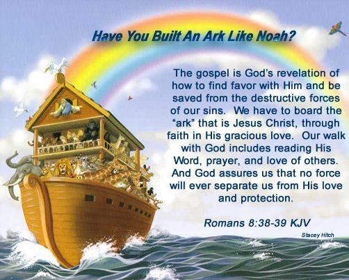 build a boat like Noah