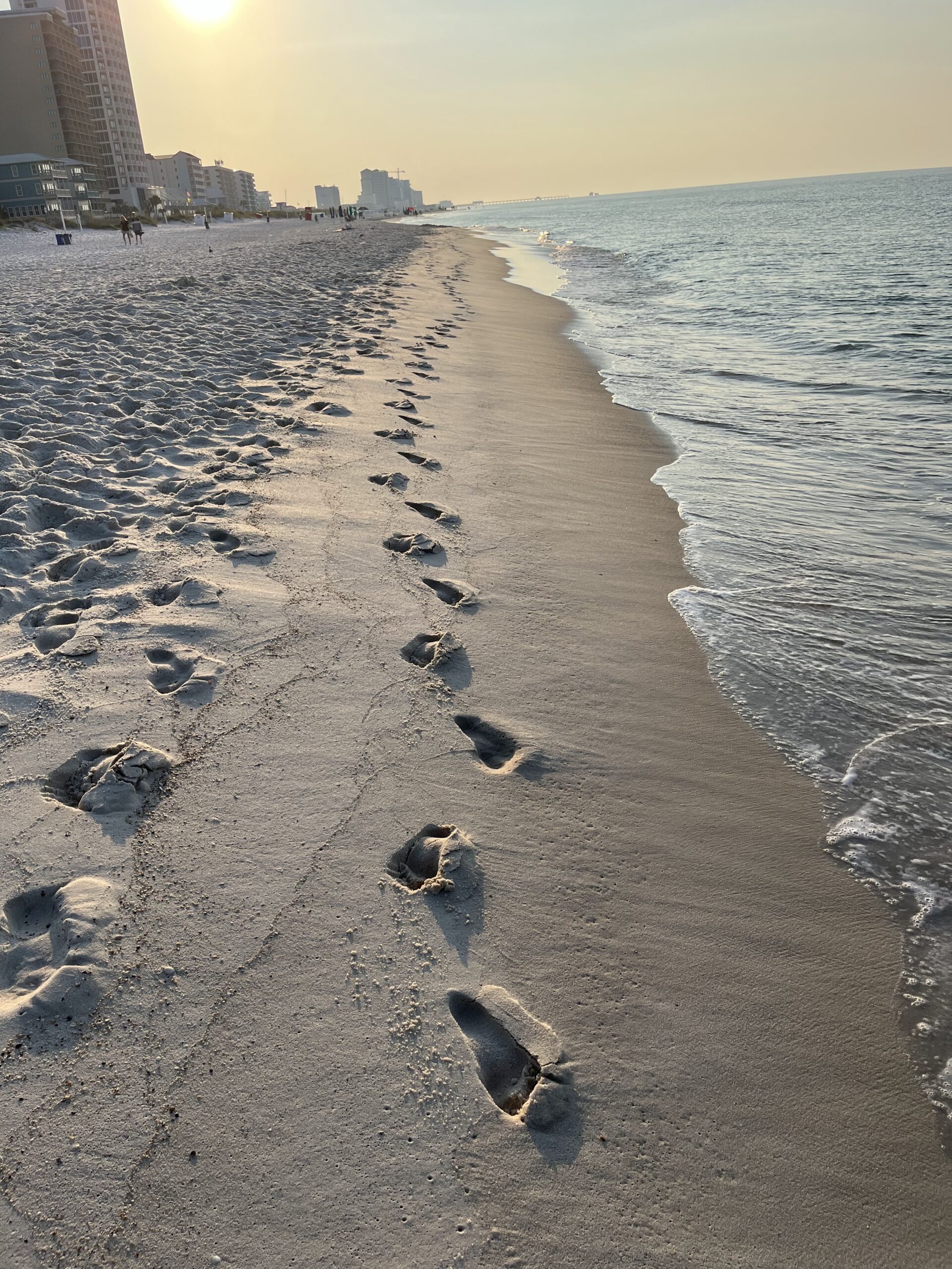 My Footprints in the Sand – Lessons From the Beach