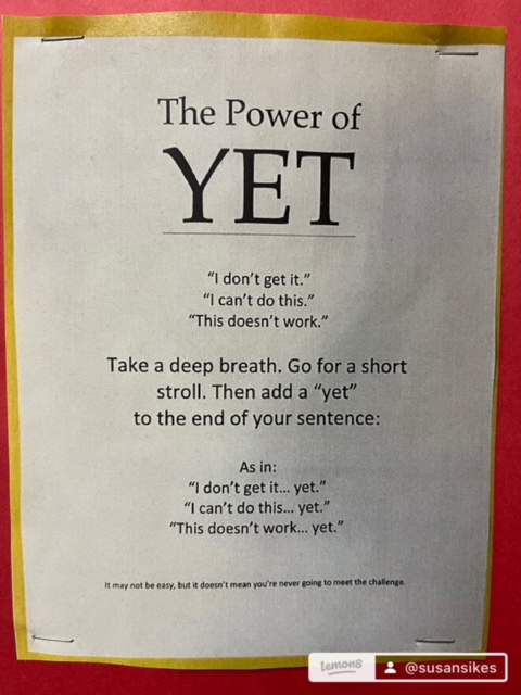 the power of yet quote