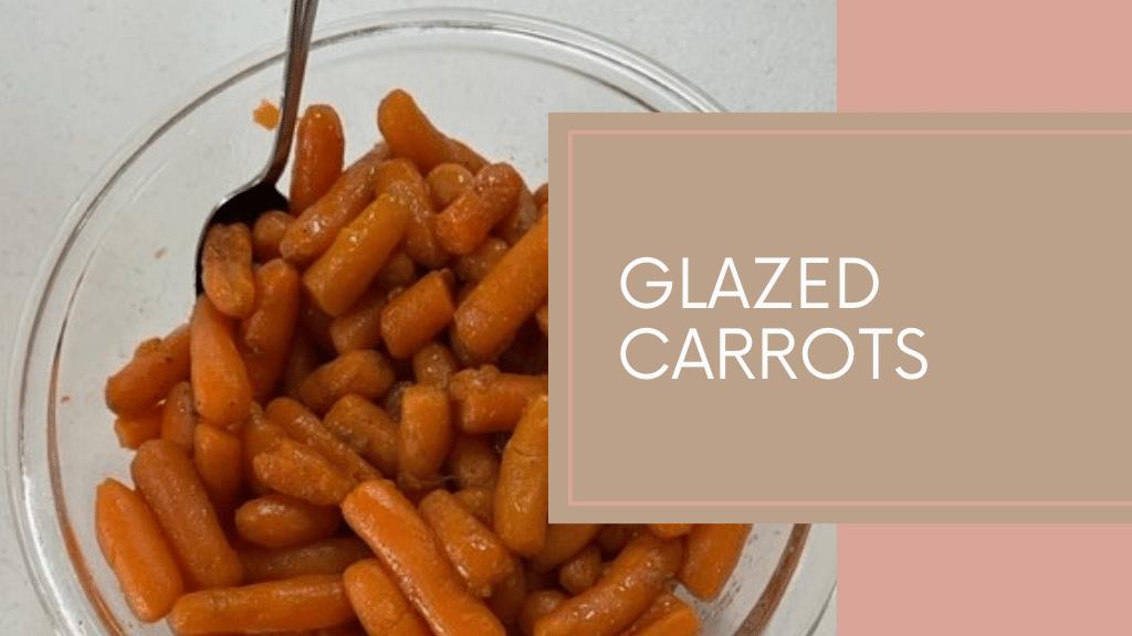 potluck side dishes glazed carrots
