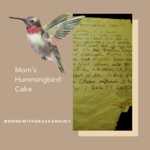 potluck recipes desserts mom's hummingbird cake