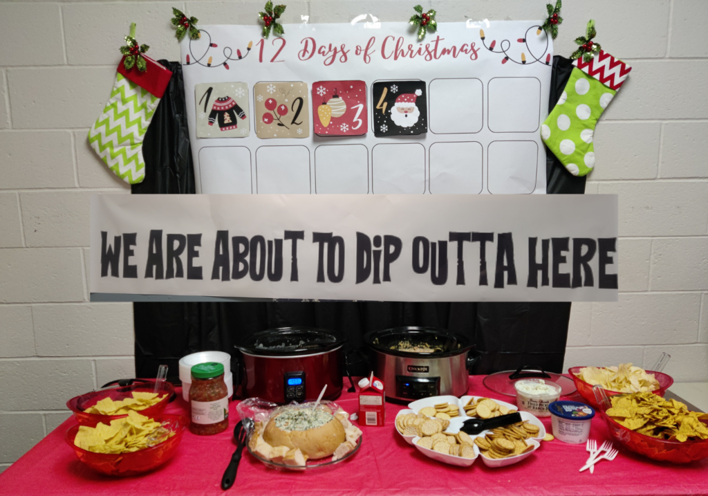 Day 4 of 12 Days of Christmas at Work dips