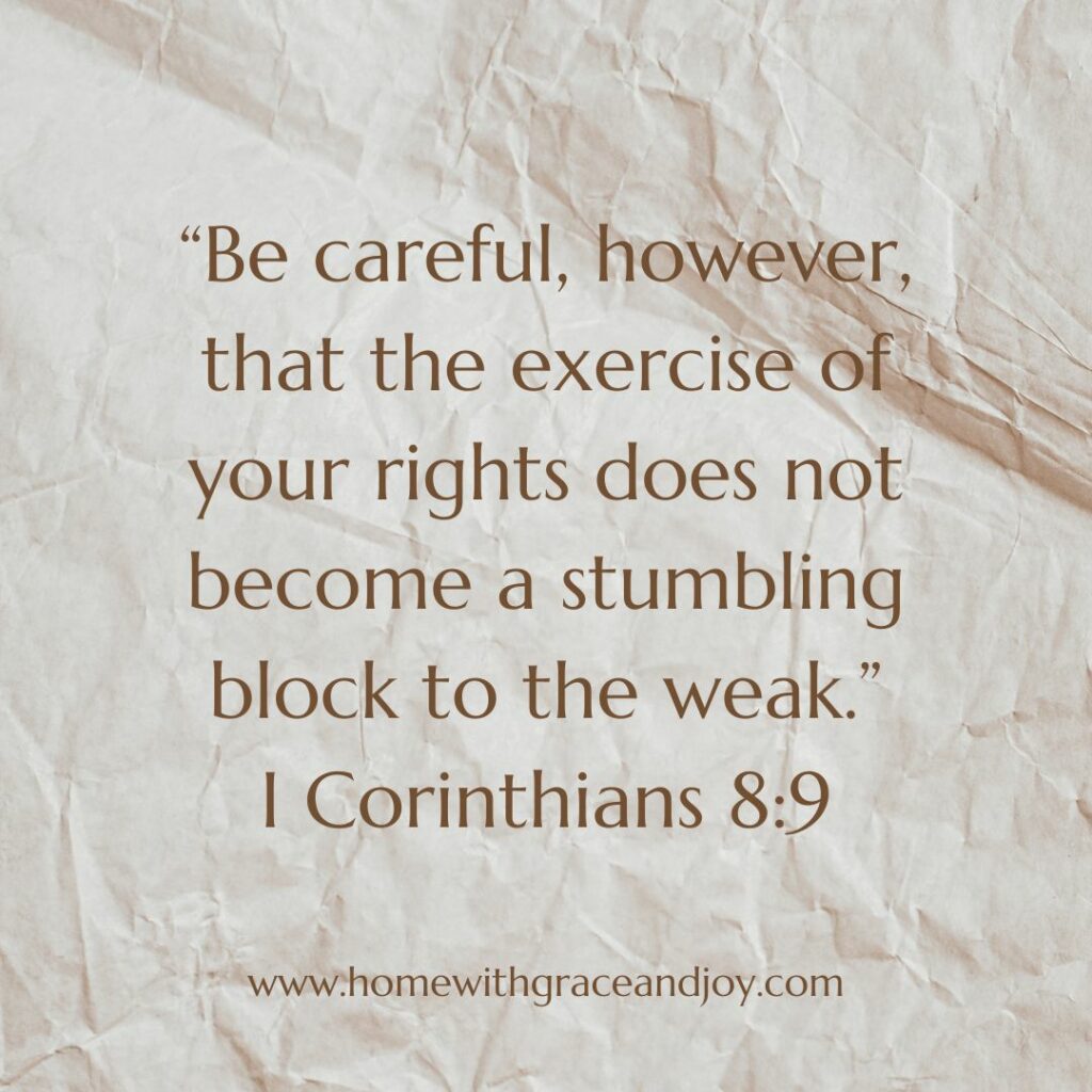 Life applications from 2 Corinthians 6:3 Don't cause anyone to stumble