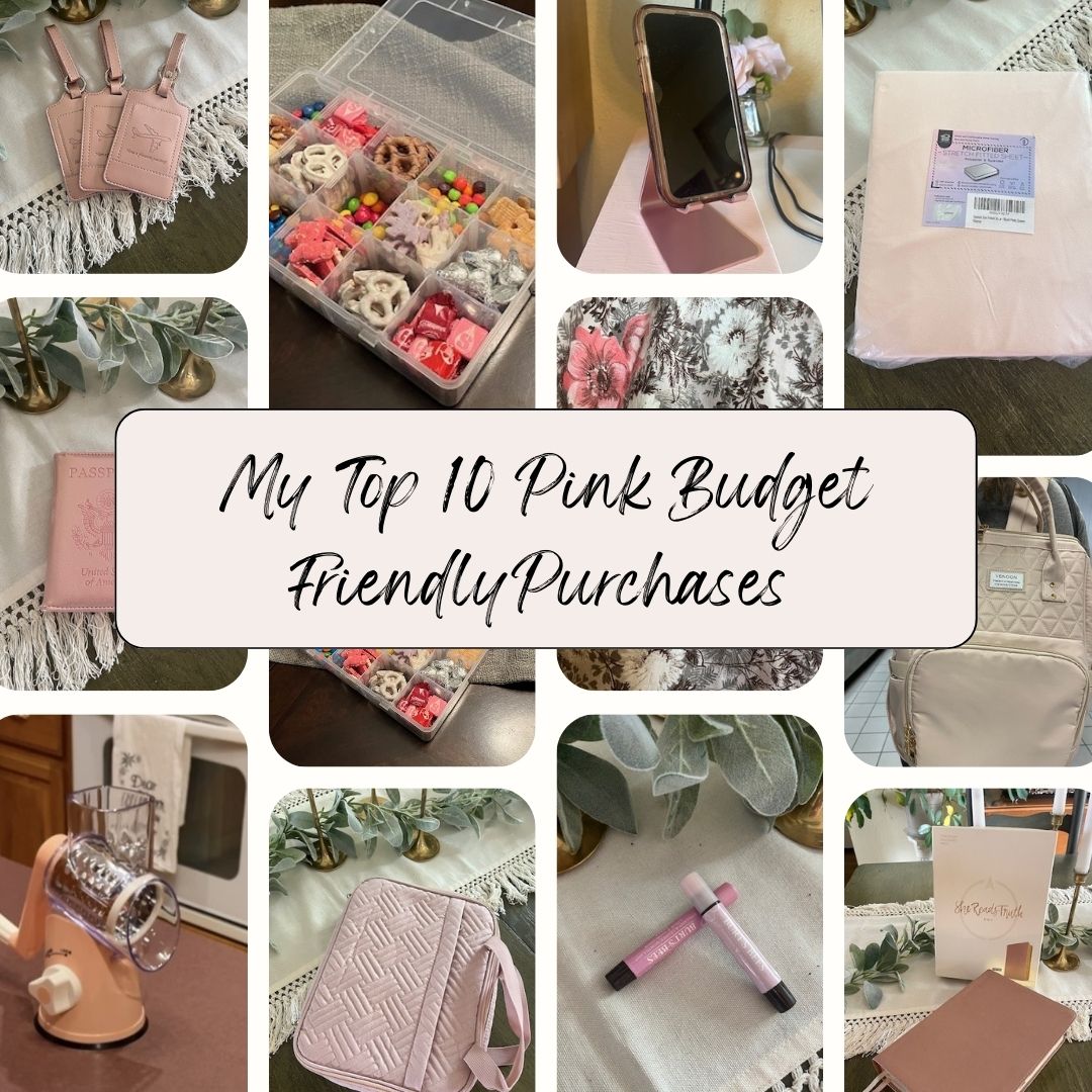 My Favorite Top 10 Budget Friendly Purchases in Pink